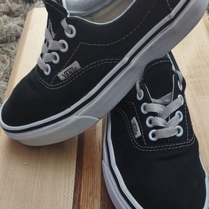 Black vans size youth 5